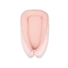 Doublesided Babynest- Flower pattern peach/powder pink