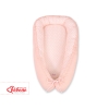 Doublesided Babynest- Flower pattern peach/powder pink