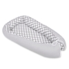 Doublesided Babynest- Gray with white dots/gray