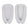 Doublesided Babynest- Gray with white dots/gray