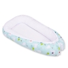 Doublesided Babynest- lama mint/white