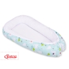 Doublesided Babynest- lama mint/white