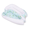 Doublesided Babynest- lama mint/white