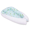 Doublesided Babynest- lama mint/white
