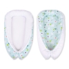 Doublesided Babynest- lama mint/white