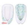 Doublesided Babynest- lama mint/white