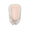 Doublesided Babynest- Owls cream-mint/powder pink