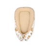 Doublesided Babynest- sloths beige/beige
