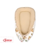Doublesided Babynest- sloths beige/beige