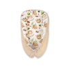 Doublesided Babynest- sloths beige/beige