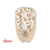 Doublesided Babynest- sloths beige/beige