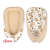 Doublesided Babynest- sloths beige/beige