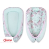 Doublesided Babynest- unicorn mint/mint