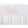 Engrave on the front of baby cot no. 5003-07