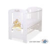 Engrave on the front of baby cot no. 5005-07