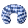 Extra cover for feeding pillow - Chessboard navy blue