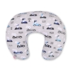 Extra cover for feeding pillow- gray rabbits