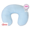 Extra cover for feeding pillow- Hanging Hearts blue stripes