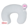 Extra cover for feeding pillow- Hanging Hearts Gray