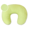Extra cover for feeding pillow- Hanging Hearts green stripes