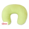 Extra cover for feeding pillow- Hanging Hearts green stripes