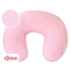 Extra cover for feeding pillow- Hanging Hearts pink stripes