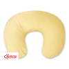Extra cover for feeding pillow- Hanging Hearts yellow stripes