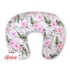 Extra cover for feeding pillow- peony flower pink