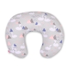 Extra cover for feeding pillow- Swans gray
