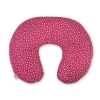Extra cover for feeding pillow- wine red stars