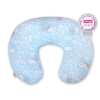 Feeding pillow - blue rabbits