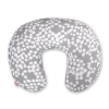 Feeding pillow - bubbles gray