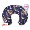 Feeding pillow - dream catchers dark blue