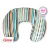 Feeding pillow for Baby- Basic brown stripes