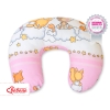 Feeding pillow for Baby- Basic Forest Animals pink