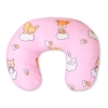 Feeding pillow for Baby- Basic Forest Animals pink