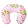 Feeding pillow for Baby- Basic pink owls