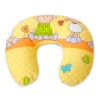 Feeding pillow for Baby- Basic Sheeps orange-yellow