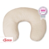 Feeding pillow for Baby- Basic white polka dots on beige