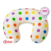 Feeding pillow for Baby- big dots on creme