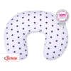 Feeding pillow for Baby- Black stars