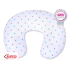 Feeding pillow for Baby- Gray-blue stars