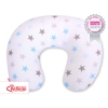 Feeding pillow for Baby- Gray-blue stars