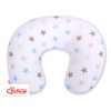 Feeding pillow for Baby- Gray-blue stars