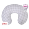 Feeding pillow for Baby- Gray checkered