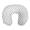 Feeding pillow for Baby- Gray with white dots