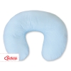Feeding pillow for Baby- Hanging hearts blue stripes