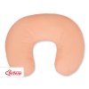 Feeding pillow for Baby- Hanging hearts orange