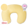 Feeding pillow for Baby- Hanging heartsyellow stripes