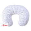 Feeding pillow for Baby- Navy blue dots on white